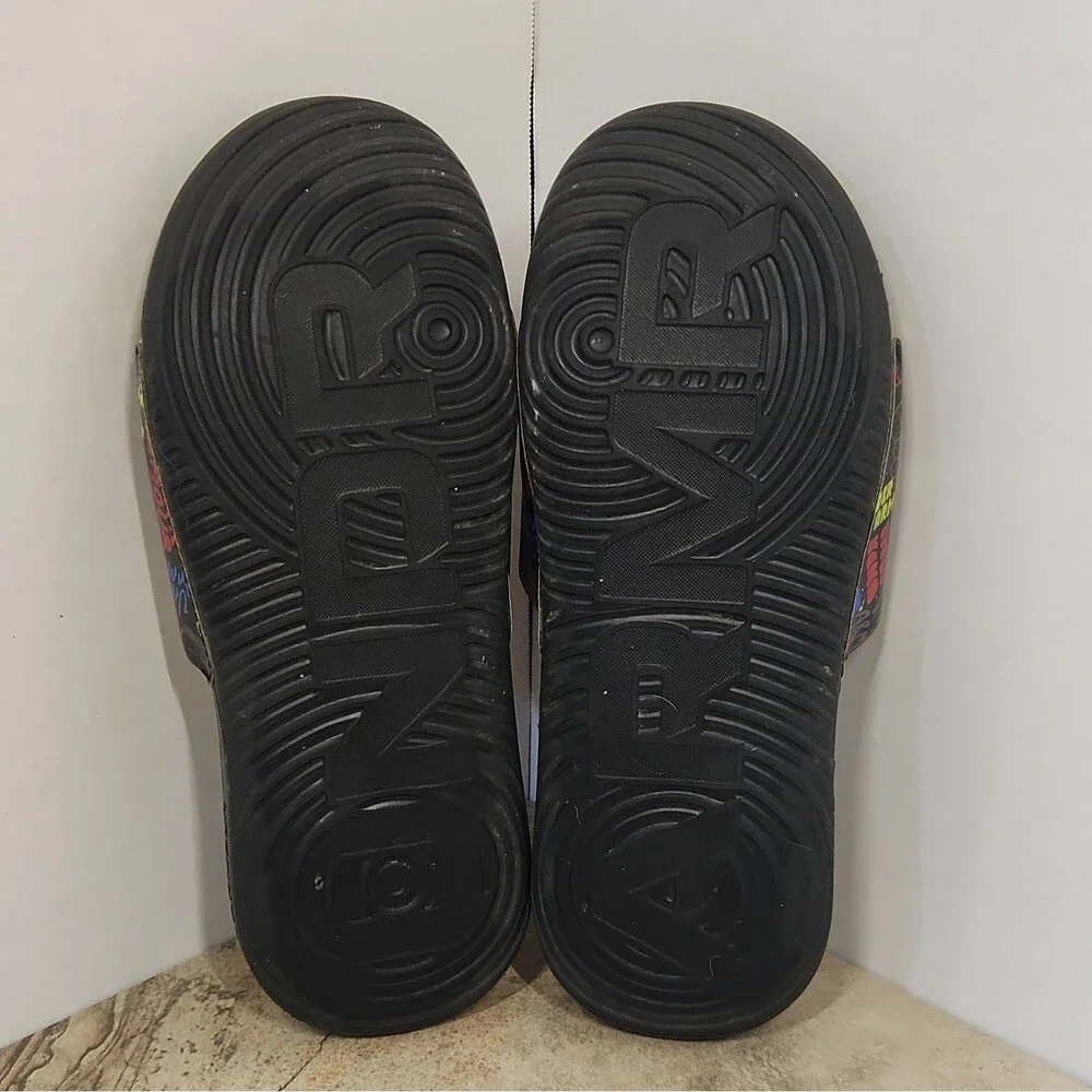 Under Armour Graphic Slide Sandals Black/Multicolor Youth US 5Y Slip-On